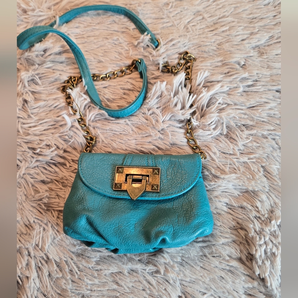 Small Turquoise Crossbody Bag